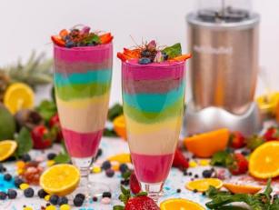 Rainbow smoothie